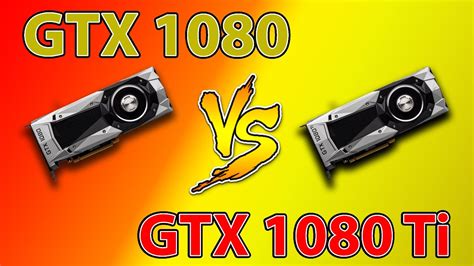 Gtx 1080 Ti Vs Gtx 1080 1080p 1440p And 4k Benchmarks Youtube