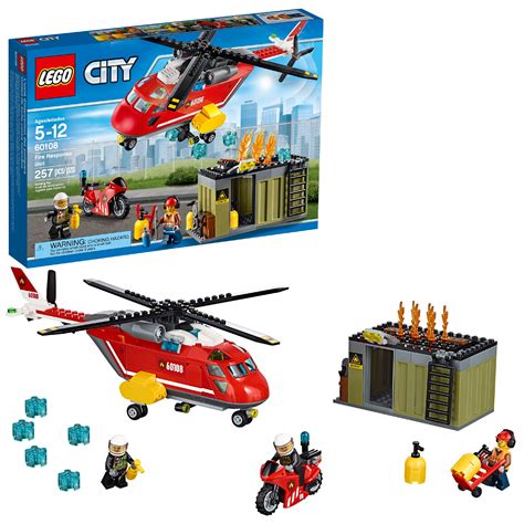 Lego City Fire Response Unit 60108 Building Set 257 Pieces Walmart