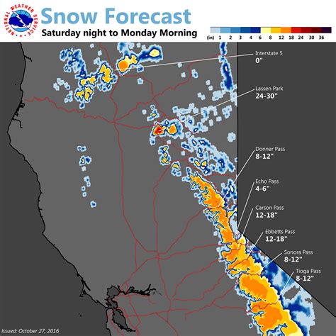 Noaa Up To 7′ Forecasted For Mt Shasta 18″ For The Higher Elevations