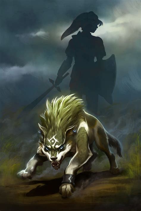 Wolf Link By Tamberella On Deviantart