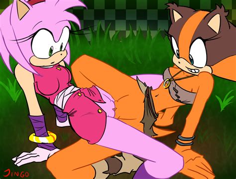 rule 34 amy rose captainjingo clitoris female pussy shoes sonic series sonic boom sticks the