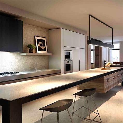 Elegant Contemporary Kitchen Design Ideas 24 | Contemporary kitchen renovation, Contemporary ...