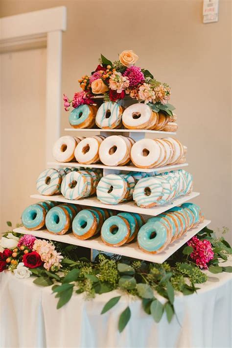 Wedding Cake Alternatives To Save Cash Wedding Forward Wedding Donuts Wedding Cake