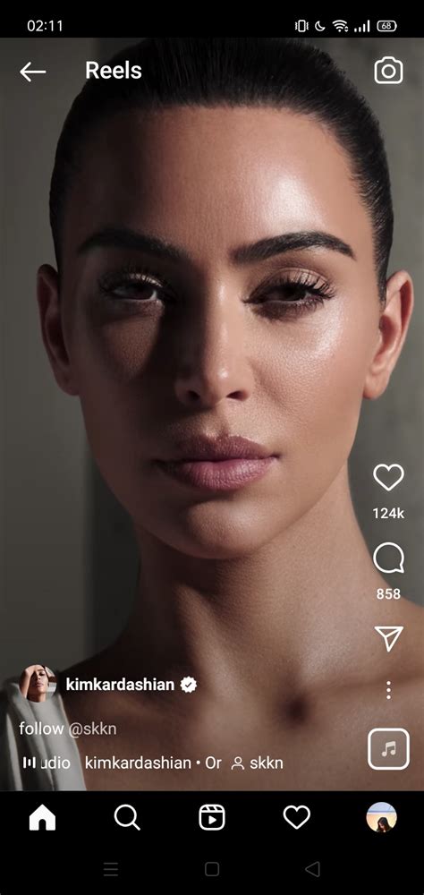 Kim Adding Texture To Her Photoshopped Face To Make It Look More Real My Xxx Hot Girl