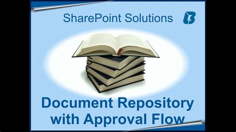 Sharepoint Document Repository With Approval Flow Youtube