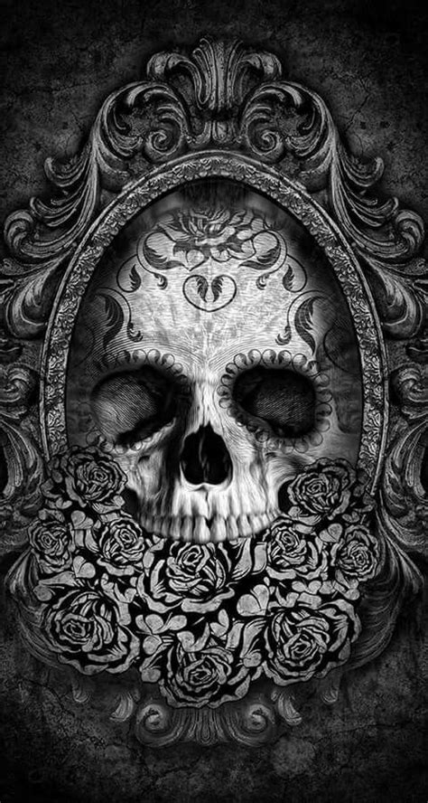 Pin By Amanda Koebel Klatte On Goth And Fantasy Skull Art Skull