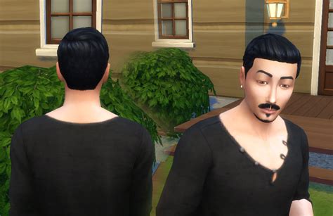 My Sims 4 Blog Slicked Back Hair Conversion By Kiara24