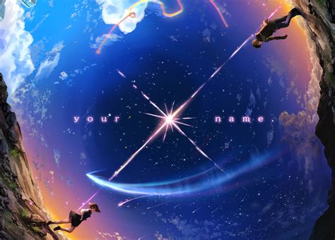 Wallpaper Anime Planet Earth Miyamizu Mitsuha Your Name Universe
