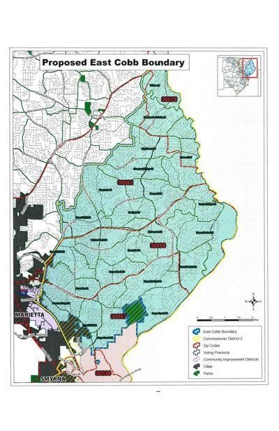 Will You Live In East Cobbs New City Proposed Boundaries