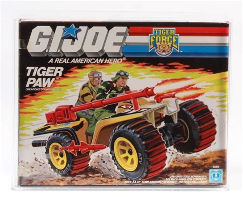 1988 Hasbro Gi Joe Boxed Vehicle Tiger Force Tiger Paw