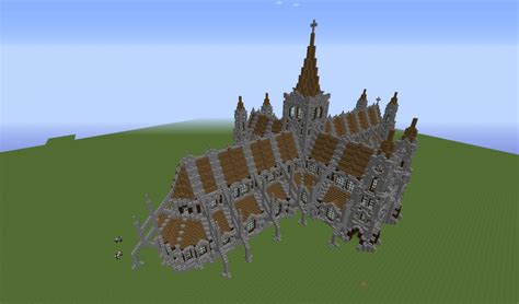 Medieval Gothic Cathedral Minecraft Map