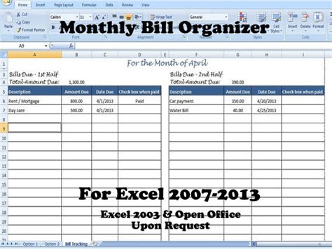 It's an easy way to catch oversights before they result in late fees and added interest. Excel Bill Tracker - emmamcintyrephotography.com