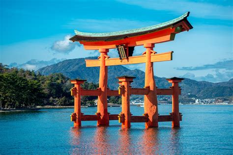 Night View Of The Itsukushima Floating Torii Gate 2021 Rjapanpics