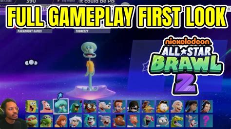 Nickelodeon All Star Brawl 2 First Look At The Menus Characters Select