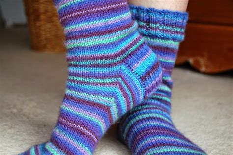 Free Knitted Sock Pattern On Circular Needles Knitting Things