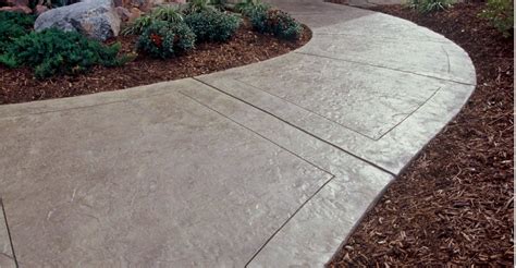Concrete Sidewalk Ideas 6 Concrete Walkway Design Options Concrete