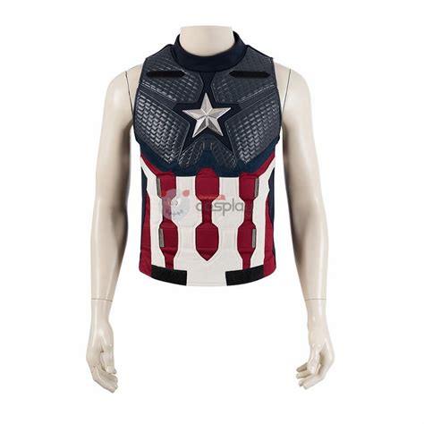 Captain America Costume Avengers Endgame Steve Rogers Cosplay Costumes