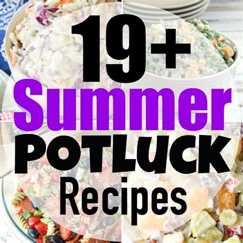 19 Summer Potluck Recipes Yummy Healthy Easy