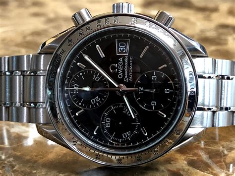 OMEGA Speedmaster Date with Black Dial reduced 39mm ...