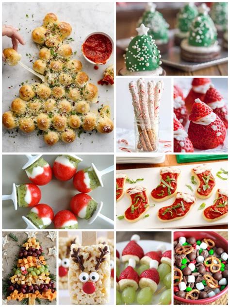 These christmas appetizers are easy to make, delicious, and perfect for feeding a crowd! Christmas Snacks for Kids - Teach Me Mommy