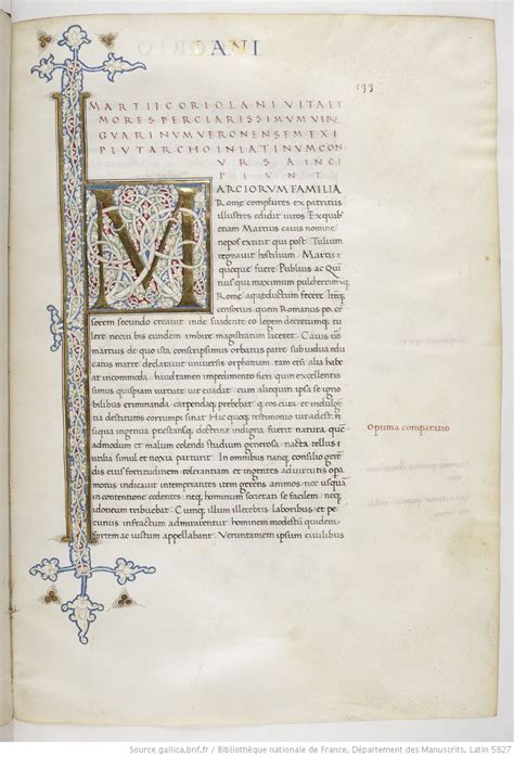 Plutarchus Vitae Illustrium Virorum Gallica Orem Ex Libris