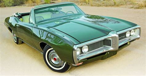 The 1968 Pontiac Le Mans Convertible Has Racy Styling And Refined