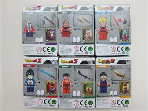 Dragon ball and saiyan saga : Dragon Ball Z LEGO Compatible Minifigures « Blog | lesterchan.net