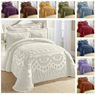 Whether the room you're coordinating has modern or. GreenHome123 100-Percent Cotton Chenille Bedspread with Latticework Pattern in Twin Full Queen King