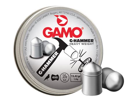 Gamo G Hammer 177 Cal 1542 Grains Pointed 400ct Canada Shooting