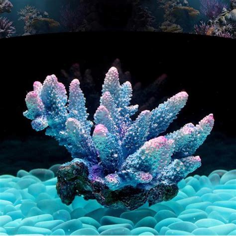 Nice Resin Artificial Coral Aquarium Decoration Rock Fish Tank Coral