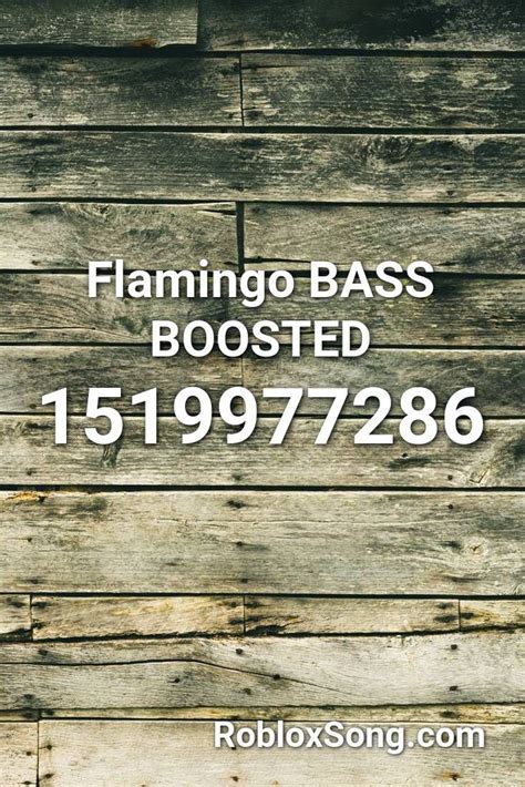 These item ids can be used to spawn items. Flamingo Bass Boosted Roblox ID - Roblox Music Codes in ...