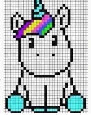 Maybe you would like to learn more about one of these? Pixel Art Licorne | Monde Licorne | Pixel art licorne ...