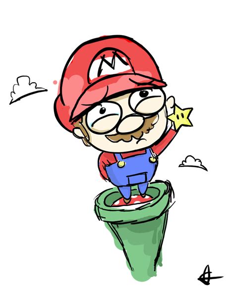 Cute Mario By Bazoozoos On Deviantart