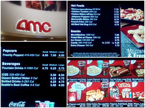 Amc Theaters Food Nutritional Information Nutrition Pics