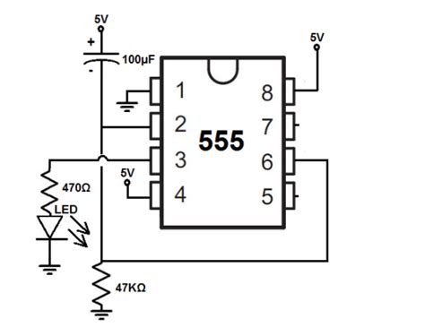 Power On Delay With 555 Timer Electrical Engineering Stack Exchange