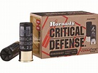 Hornady Critical Defense Ammo 12 Ga 2-3/4 00 Buckshot Box of 10