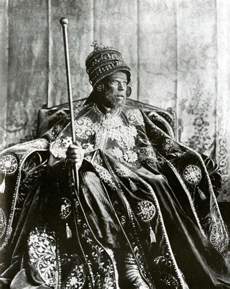Emperor Menelik Ii Sahle Miriam 1844 1913