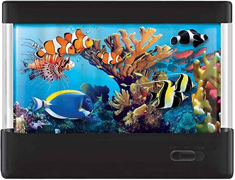 Discovery Kids Animated Tropical Fish Marine Aquarium Lamp