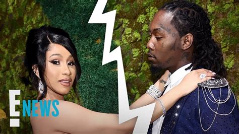 Cardi B Files For Divorce From Offset After 3 Years E News Youtube