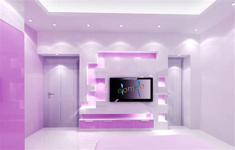 Jecina Sarmin Purple Color Bedroom