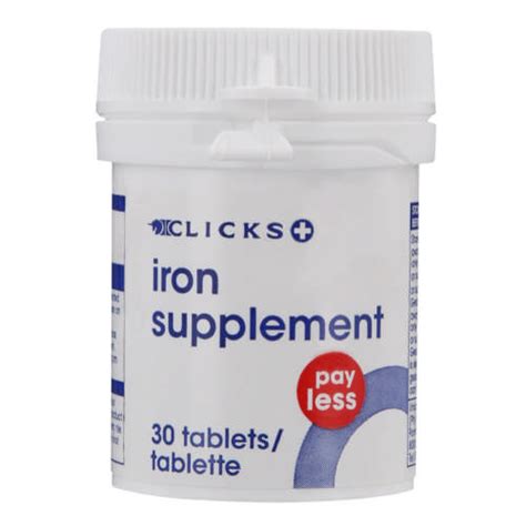Payless Iron Tabets 30 Tablets Clicks