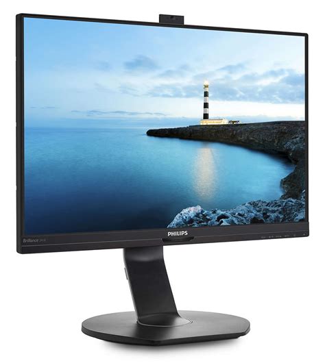 24 Philips Lcd Monitor With Powersensor Pop Up Webcam At Mighty Ape Nz