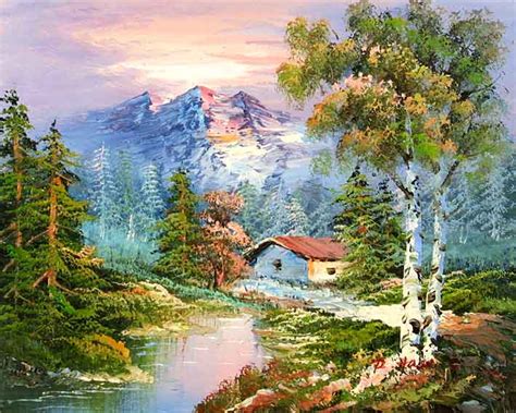 Classic Mountain Landscapelandscape Oil Painting Gallerylandscape Art