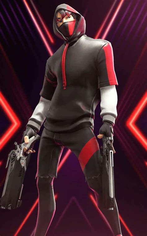 Download Enjoy The Iconic Style Of Fortnite S Ikonik Skin Wallpaper Wallpapers Com
