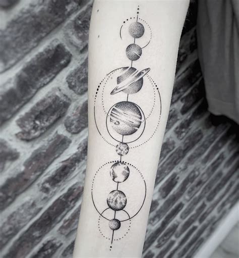 Planets Aligned For Camisdiary 🪐💫 Planet Tattoos Inspirational