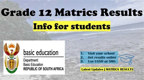 How To Check Matric Results 2023 With Id Number School Newspaper Sms