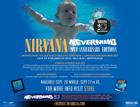 The World Of Benzak Nirvana Nevermind 20th Anniversary