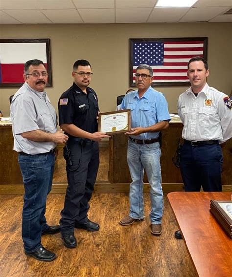 Cactus Firefighters Awarded State Firefighters And Fire Marshalls