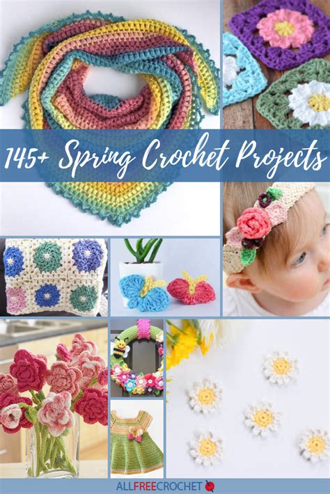 145 Spring Crochet Projects Crochet Projects Holiday Crochet