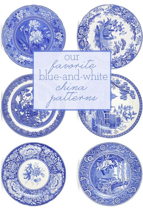 Our Favorite Blue And White China Patterns Blue And White Dinnerware